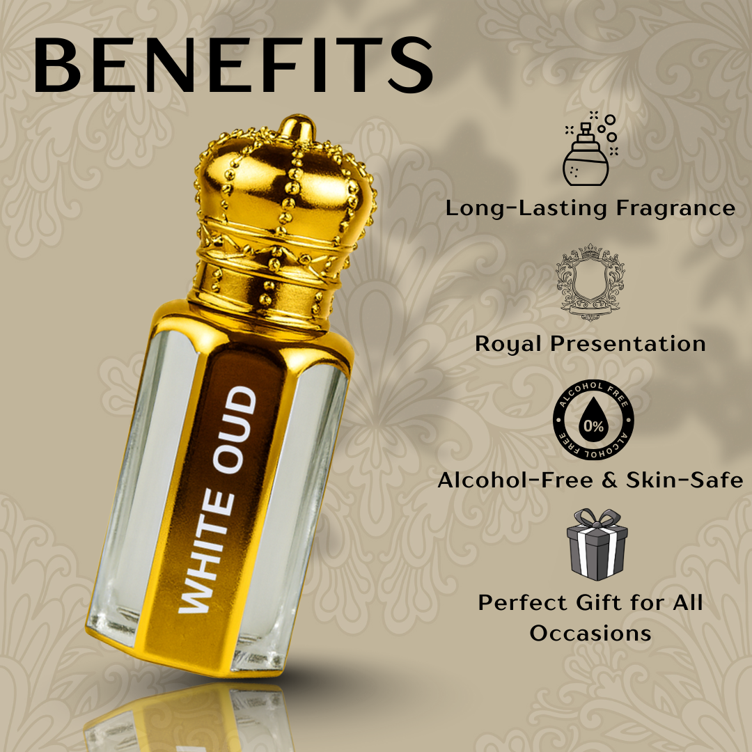 White Oud Attar - 18 ML